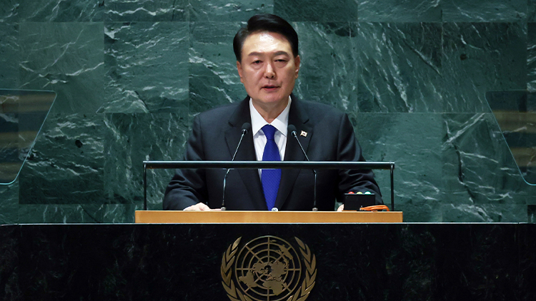 '러시아·북한' 순으로 지칭한 尹대통령…대북인식 반영