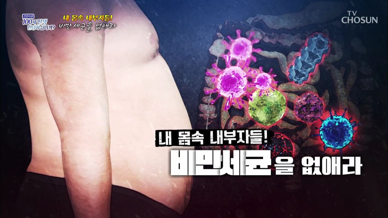 건강다큐 59회 - 내 몸속 내부자들! 비만세균을 없애라