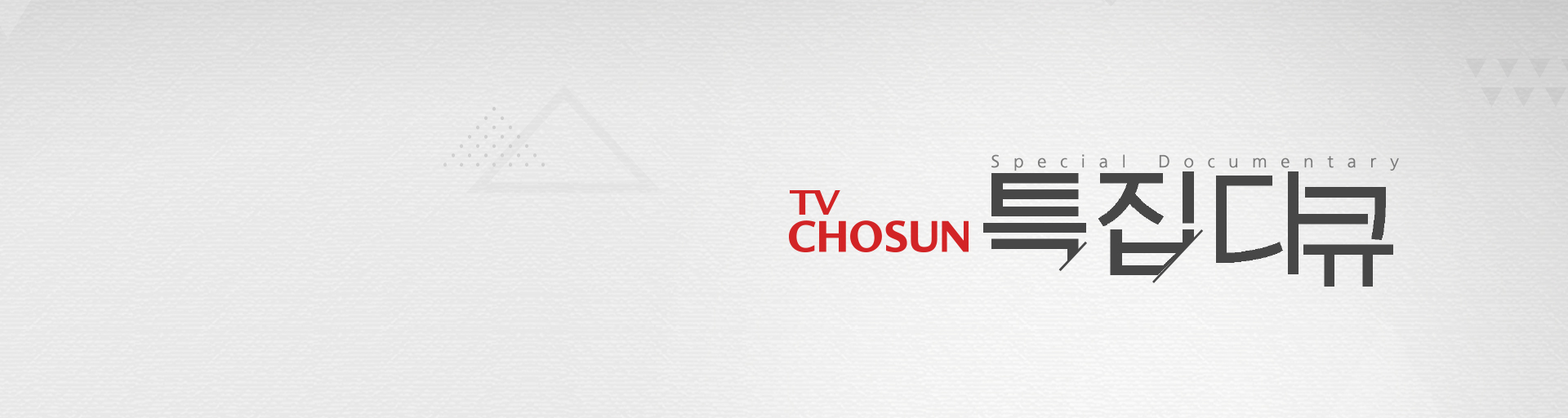 TV CHOSUN 특집다큐