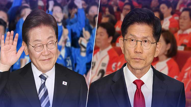 실제 득표율과 오차범위 넘은 출구조사…PK서 '40% 벽' 깬 이재명, 40% 넘긴 김문수
