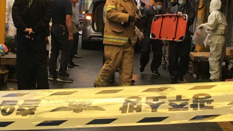 '남편 구하려다'…광주 대인시장 인근 건물 화재로 부부 사망