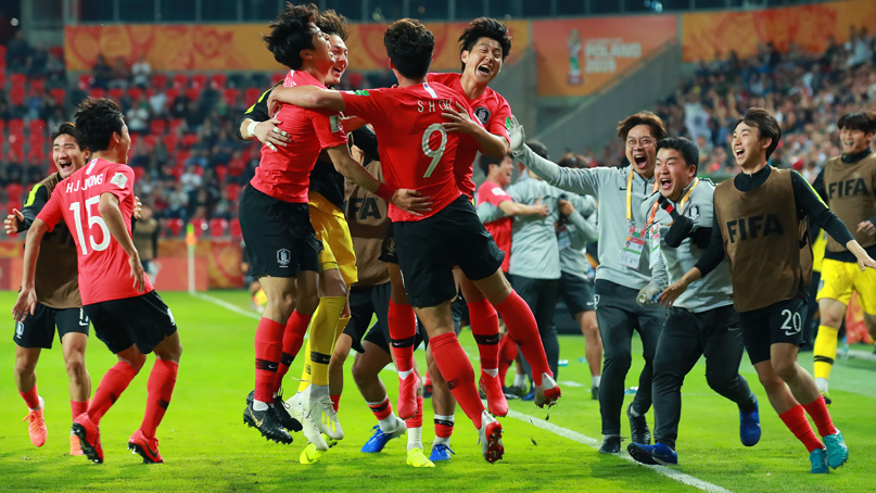 'U-20' 한국, 아르헨티나 꺾고 16강 진출…일본과 격돌