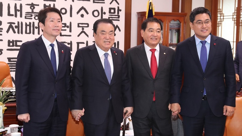 예산안 내일 처리…선거·공수처법 정기국회 상정 안 한다