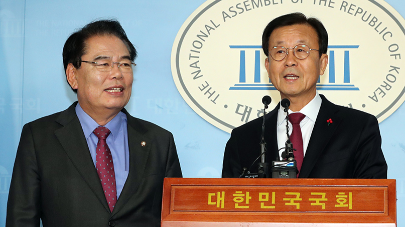 민주당 중진 원혜영·백재현 의원, 내년 총선 불출마 선언