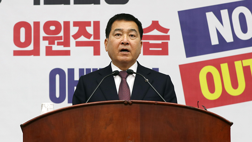 심재철 '선거법 처리 강행 시 '비례한국당' 창당 불가피'