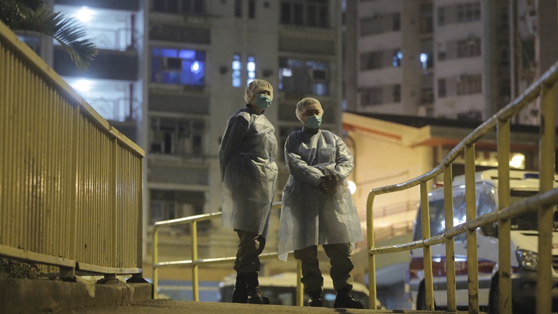 아파트 배기관 타고 감염?…홍콩서 '공기 중 감염' 가능성 촉각