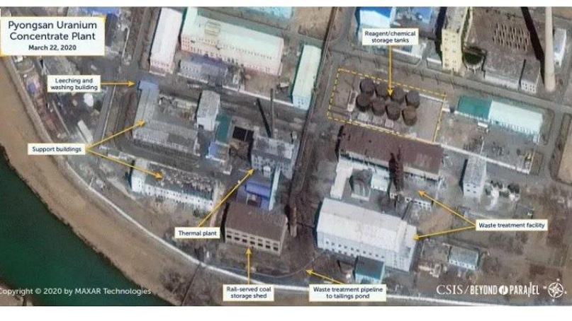 美 CSIS '北 평산 우라늄 공장 가동상태 유지하고 있다'
