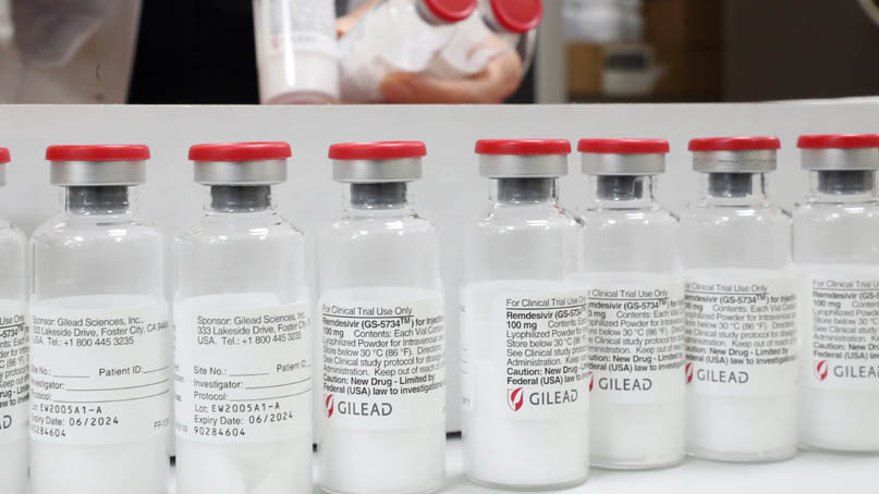 코로나19 치료제 렘데시비르, 오늘부터 국내 공급…'중증 환자로 투약 제한'
