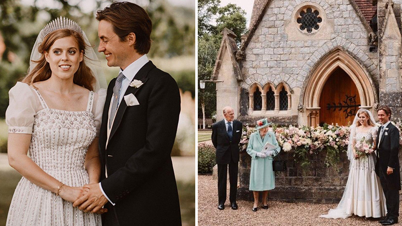 英 공주, 백만장자와 스몰웨딩…결혼식 사진서 사라진 아빠 앤드루 왕자
