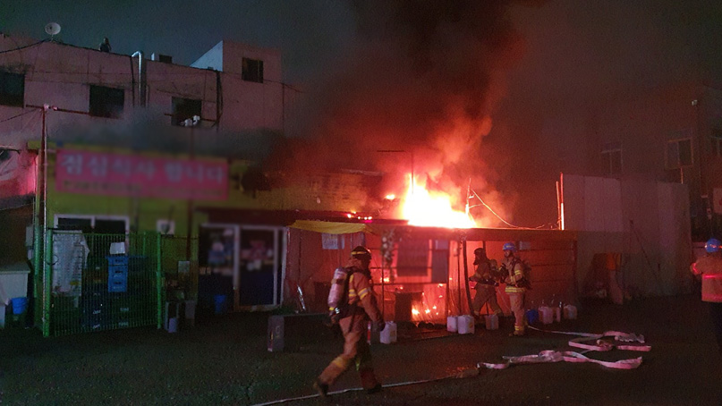 인천 부평구 음식점에서 화재…720만원 재산 피해