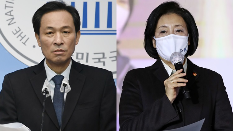우상호 '서울 1호선 지상구간의 지하화'…박영선 '오늘부터 모드 전환 위한 성찰'