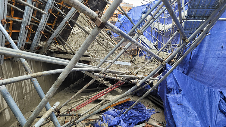 시흥서 공사장 옹벽 무너져 근로자 1명 사망·2명 부상