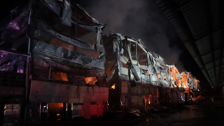 포천 택배 물류창고서 화재…건물 6개동 재산 피해