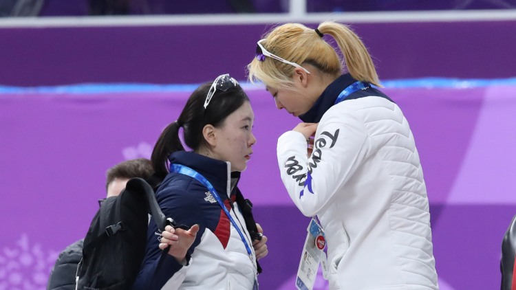 (왼쪽)노선영, 김보름 선수 / 조선일보DB