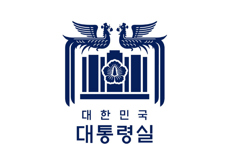 대통령실이 23일 공개한 대한민국 자유·평화·번영을 상징하는 새로운 용산 대통령실 상징체계(CI) 디자인. /대통령실 제공