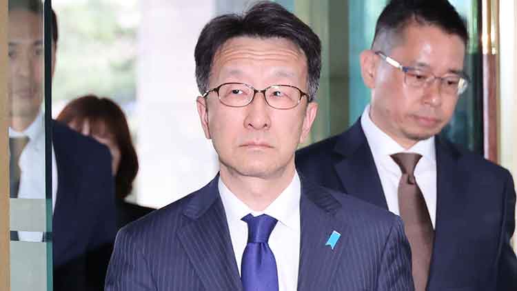 NHK '초치된 日 대사대리, '독도는 日 고유영토 맞다' 반박'