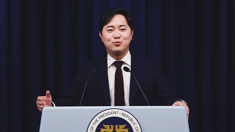 'YS 손자' 김인규 대통령실 행정관. /출처: 김인규 SNS