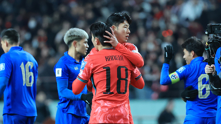 월드컵 예선전 태국과 1-1…손흥민-이강인 투입에도 졸전