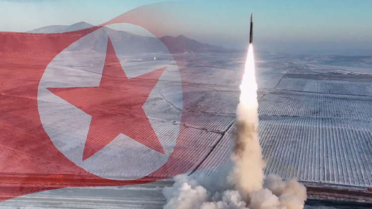 '대북 제재' 비웃듯 北 탄도미사일 발사…한미일은 연합 공중훈련