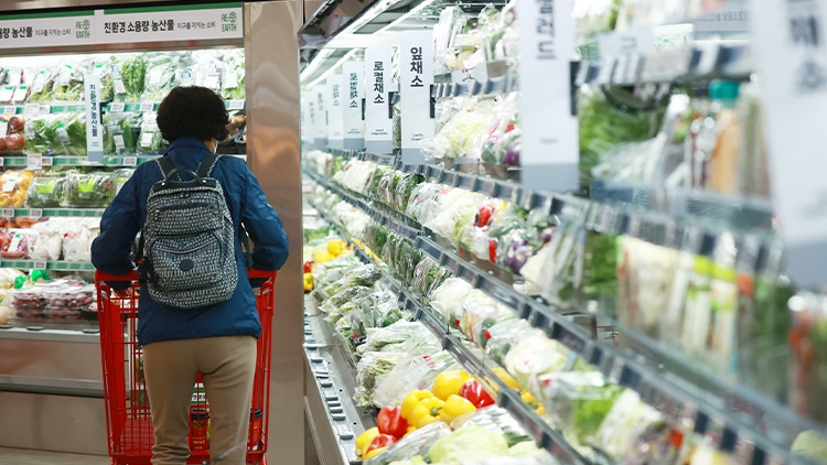 한국 식품 물가상승, OECD 평균 추월…35개국 중 3위