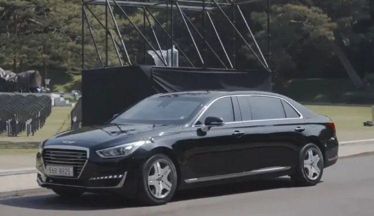 방탄 의전차 제네시스 EQ900L