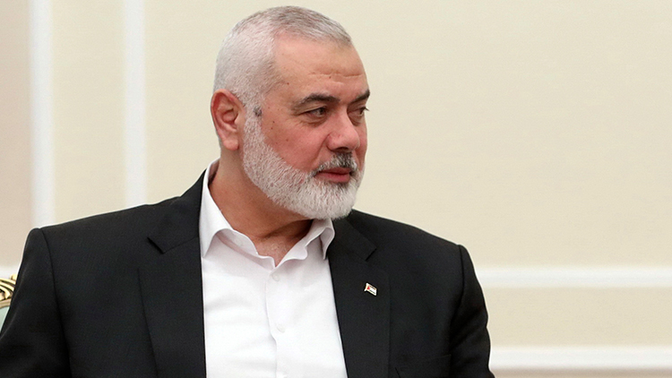 하마스의 최고 정치지도자 이스마일 하니예 /이란 대통령실 제공, AP=연합뉴스