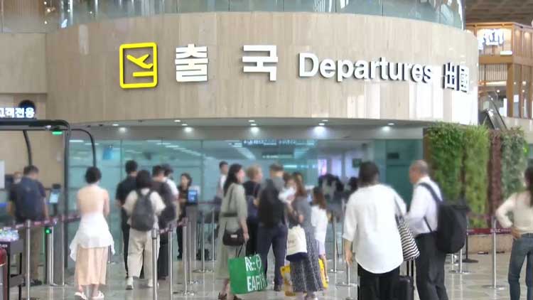 여름 성수기 해외 출국 1500만 명 돌파…2019년 수준 회복