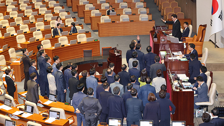 여야, '양육비 선지급·딥페이크 처벌법' 등 처리…거부권 '6개 법안' 재의결은 부결