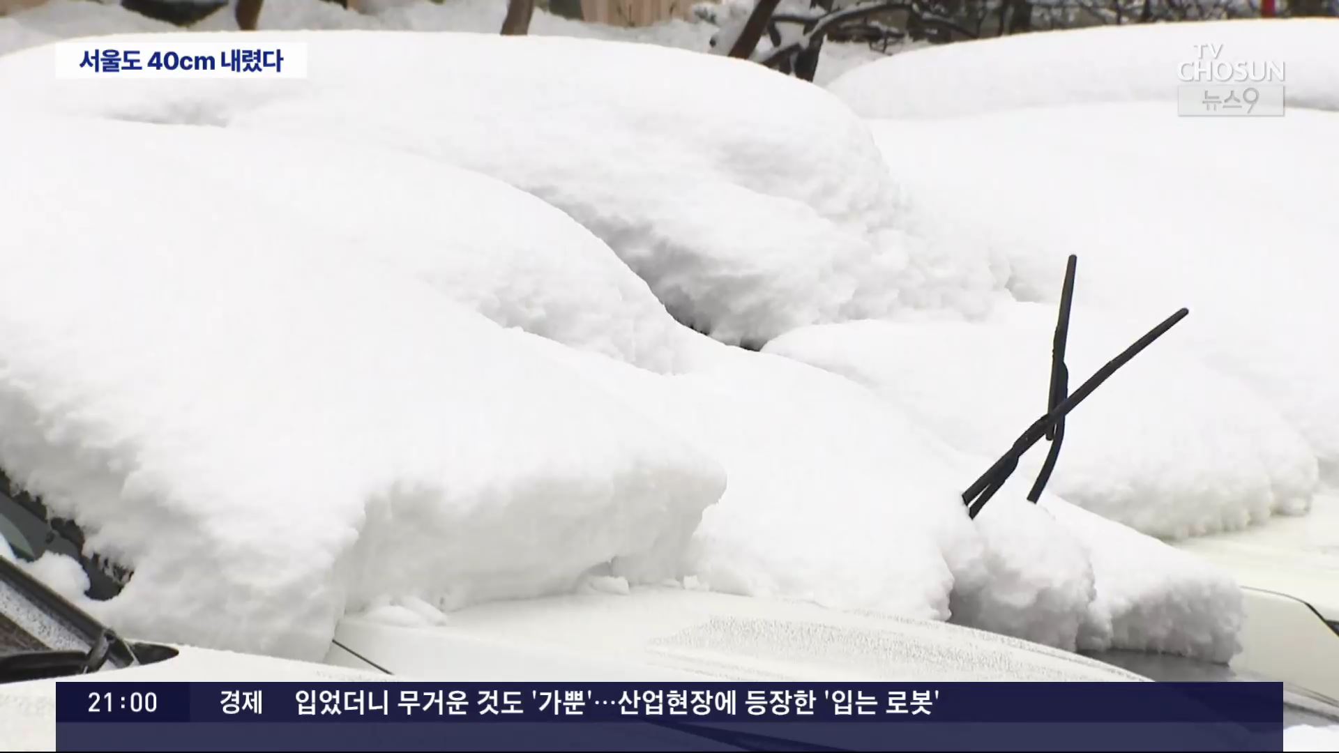 서울 관악에 눈 41㎝ 쌓였다…29일 수도권 체감 '-10도'