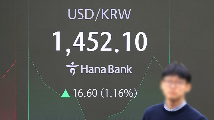 19일 오전 서울 중구 하나은행 딜링룸에 코스피, 코스닥 지수 및 환율 등이 표시돼 있다.
    이날 코스피와 코스닥 지수는 전 거래일 대비 2% 이상 내린 채 거래를 시작 했으며 서울 외환시장에서 원/달러 환율은 1% 가량 오른 채 거래를 시작했다. /연합뉴스