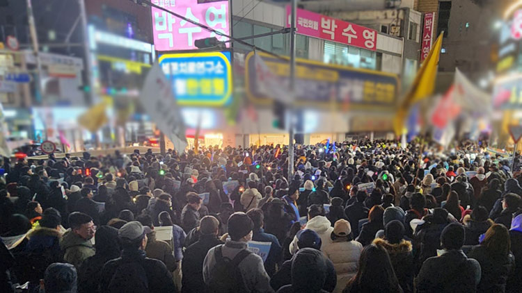 與 박수영 '사무실 점거, 선처 없을 것…홍위병과 전혀 다를 바 없어'