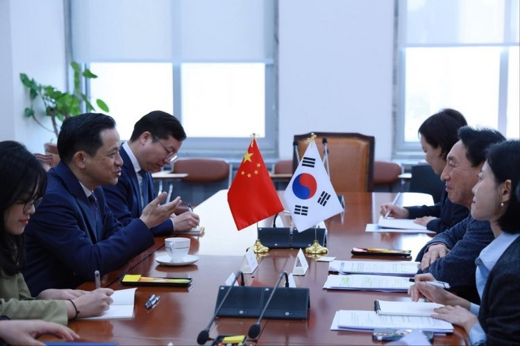 다이빙 주한중국대사와 김석기 국회 외교통일위원장 /출처:다이빙 대사 X