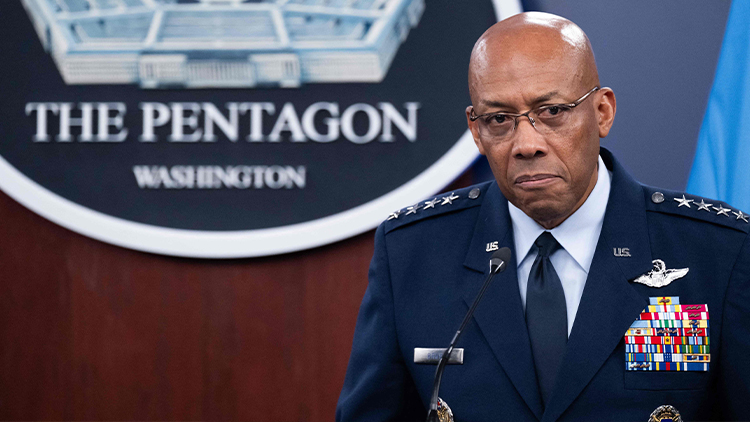 찰스 브라운 합동참모본부 의장 /AFP=연합뉴스