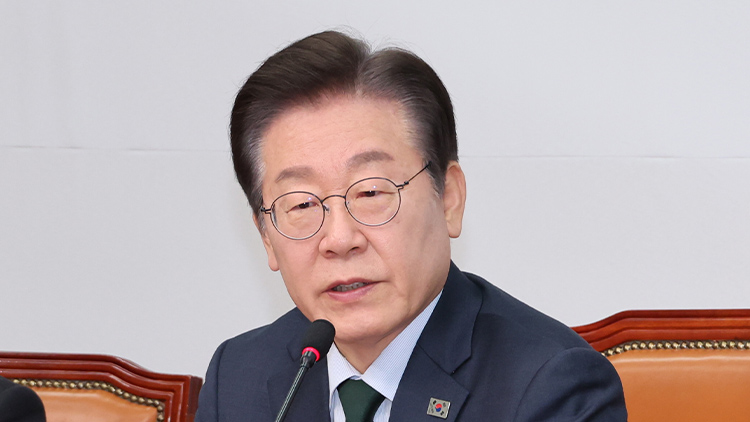 더불어민주당 이재명 대표가 5일 서울 여의도 국회에서 열린 최고위원회의에서 발언하고 있다. /연합뉴스