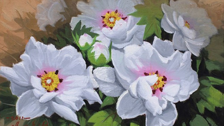고 정의부 화백 전시, 3월19일~4월9일 노화랑
