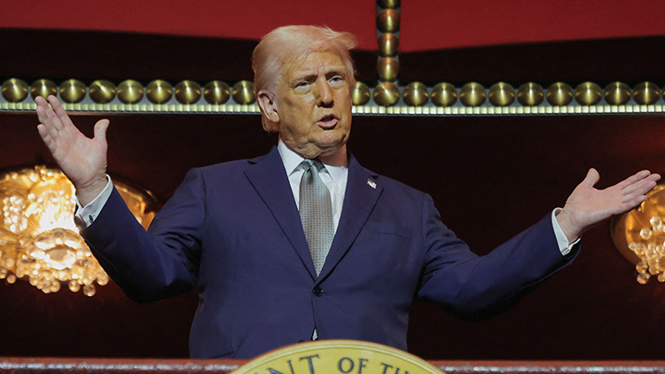 도널드 트럼프 미국 대통령 /REUTERS=연합뉴스