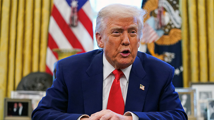 도널드 트럼프 미국 대통령 /REUTERS=연합뉴스