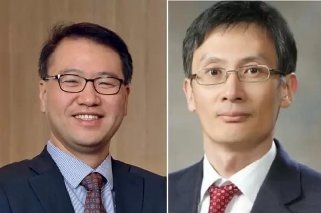 /왼쪽부터 유병서 예산실장, 박금철 세제실장.