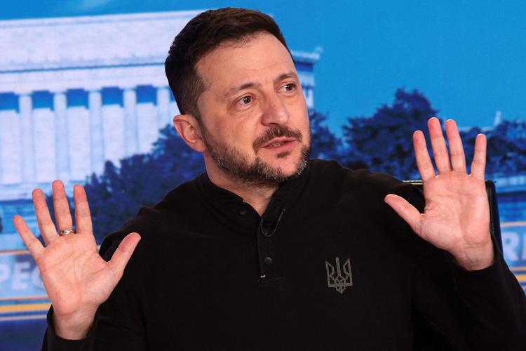 볼로디미르 젤렌스키 우크라이나 대통령./AFP