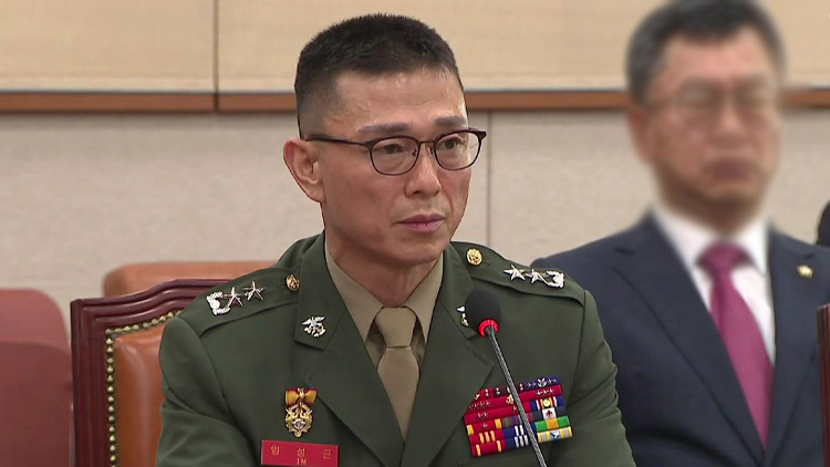 임성근 전 해병대 1사단장 /TV조선 방송화면 캡처
