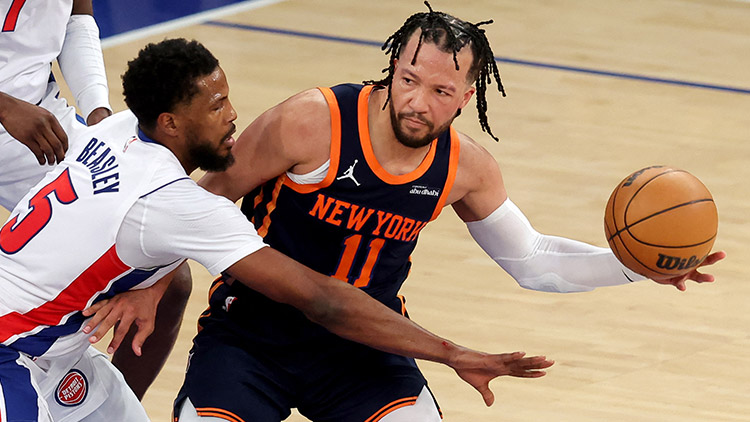 미국 프로농구(NBA) 뉴욕 닉스 가드 제일런 브런슨 /REUTERS=연합뉴스