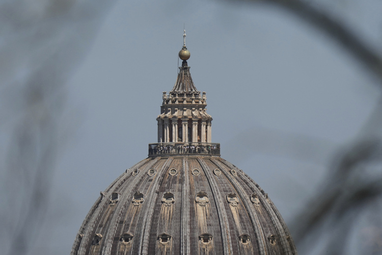 바티칸 성 베드로 대성당 돔 전경. /AP=연합뉴스