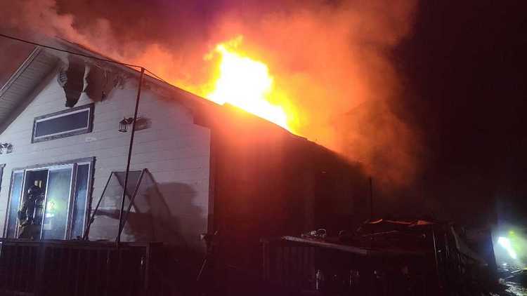 화천 교회 쉼터 화재