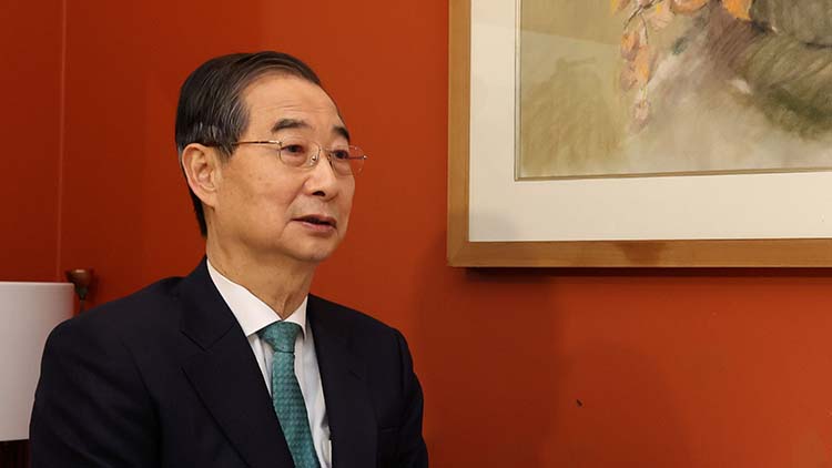 무소속 한덕수 대선 예비후보 /공동취재