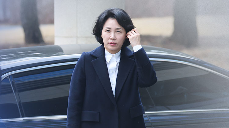 더불어민주당 이재명 대선후보 배우자 김혜경 씨 /TV조선 방송화면 캡처