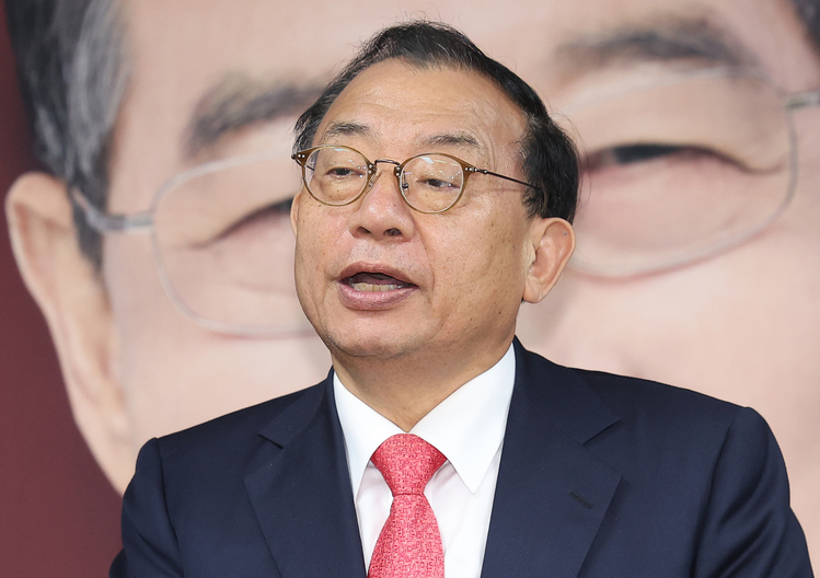 이정현 전 한덕수 캠프 대변인 /연합뉴스