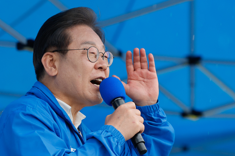 더불어민주당 이재명 대선 후보 /공동취재