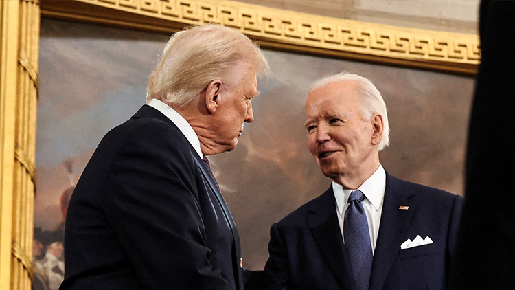 도널드 트럼프 미국 대통령과 조 바이든 전 대통령 /REUTERS=연합뉴스