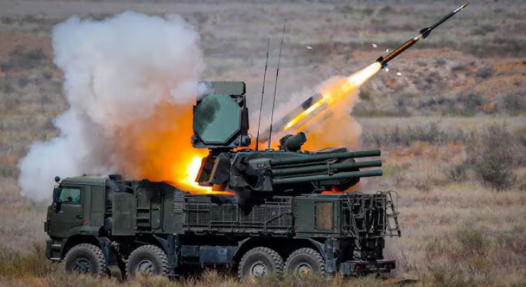 러시아의 방공 무기 판치르 . /러시아 TASS 통신