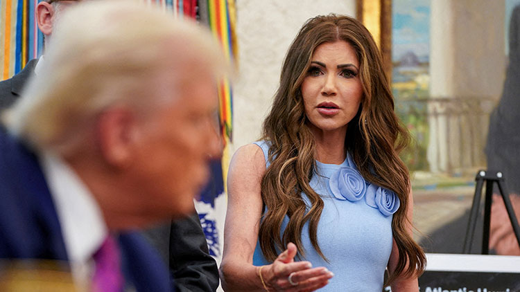 미국 크리스티 놈 국토안보부 장관 /REUTERS=연합뉴스